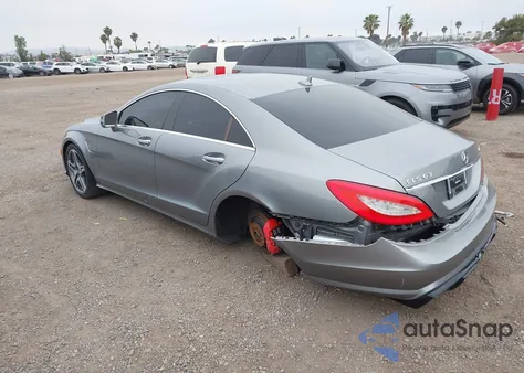 2012 Mercedes-Benz Cls 63 Amg из США, поврежденный, VIN WDDLJ7EB2CA055082